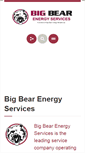 Mobile Screenshot of bigbearenergy.com